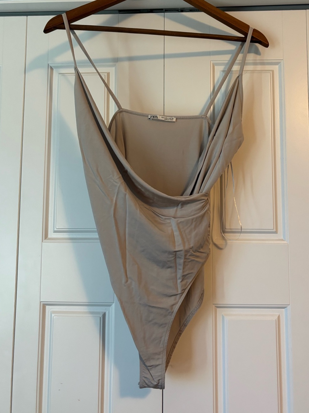 Zara, wrap style strappy bodysuit